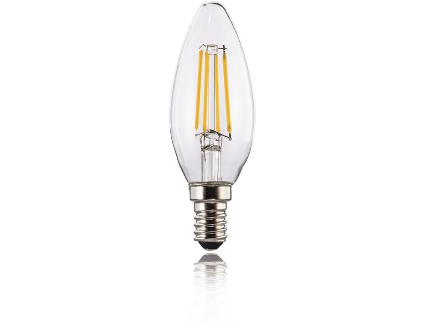 XAVAX 112905 LED-Filament E14, 470lm 2er Pack