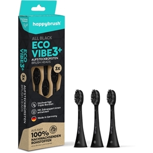 happybrush ECO VIBE 3+ Aufsteckbürsten