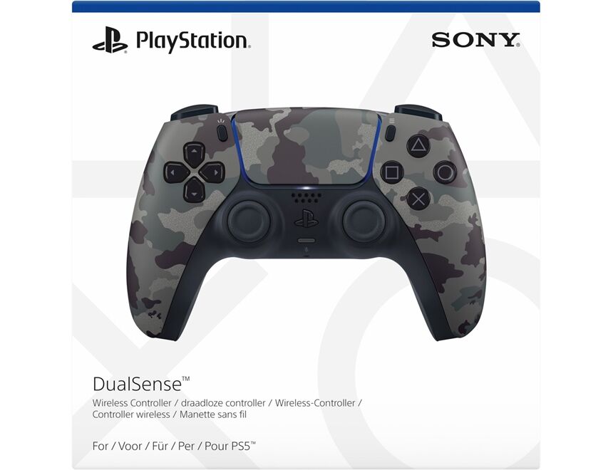 Sony DualSense Wireless-Controller Gray Camouflage