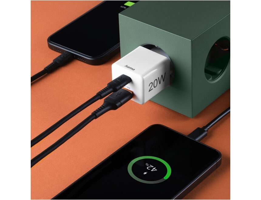 Hama 201991 Schnellladegerät USB-C (20W)