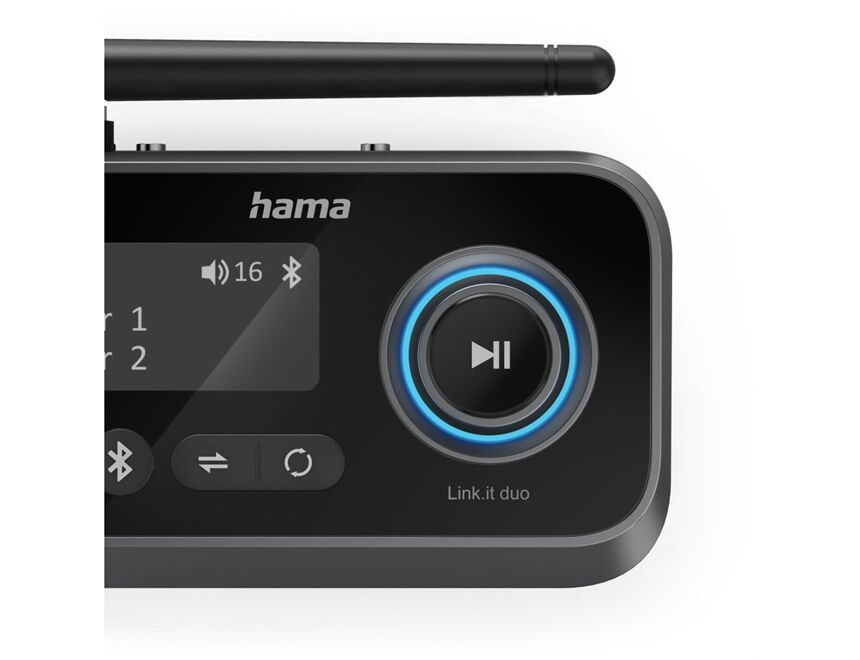 Hama 205322 Link.it duo Bluetooth-Adapter