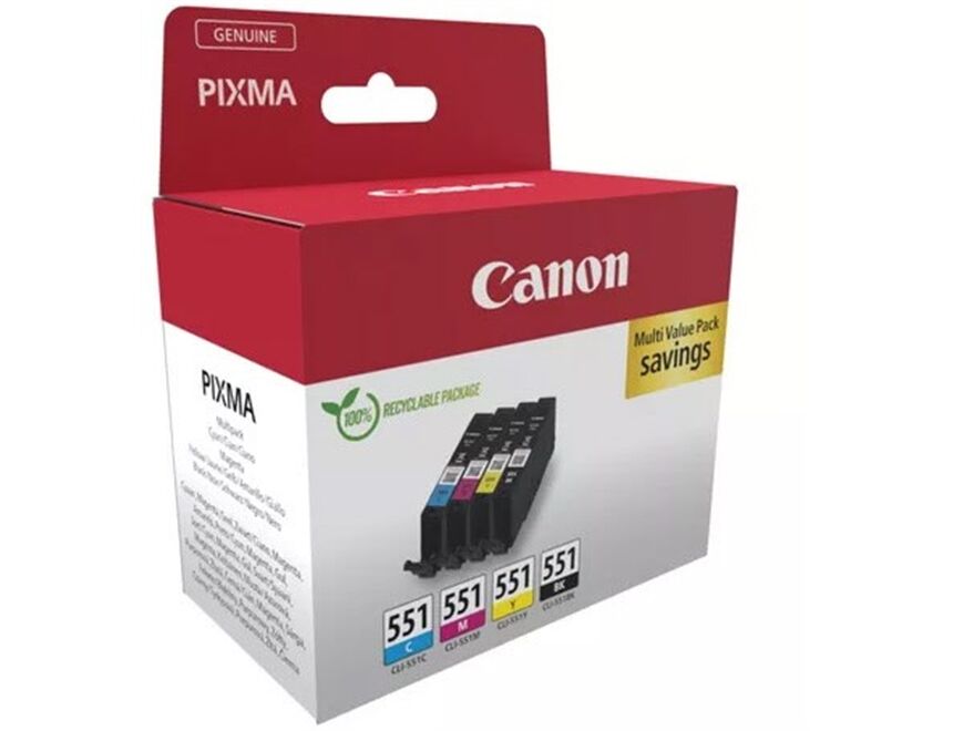 Canon CLI-551 C/M/Y/BK