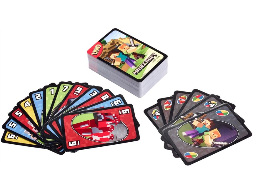 MATTEL 70083 UNO Minecraft