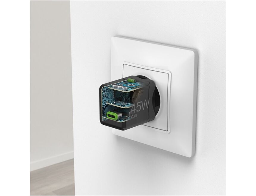 Hama Super-Mini-Schnellladegerät (45W)