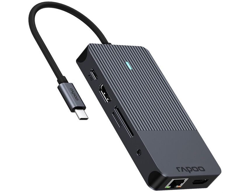 Rapoo 217692 USB-C 10-in-1 Multiport Adapter