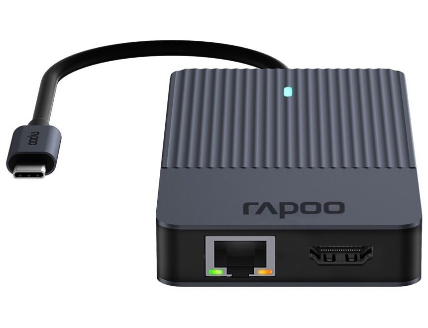 Rapoo 217692 USB-C 10-in-1 Multiport Adapter