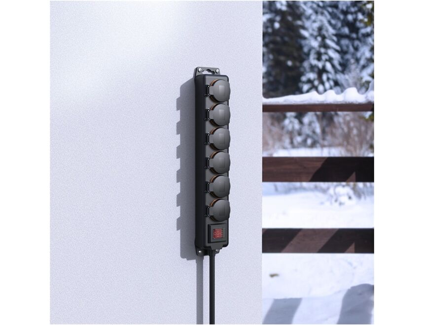 Hama Steckdosenleiste 6-fach (2m)