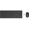 HP Tastatur-Maus-Set 330 kabellos schwarz