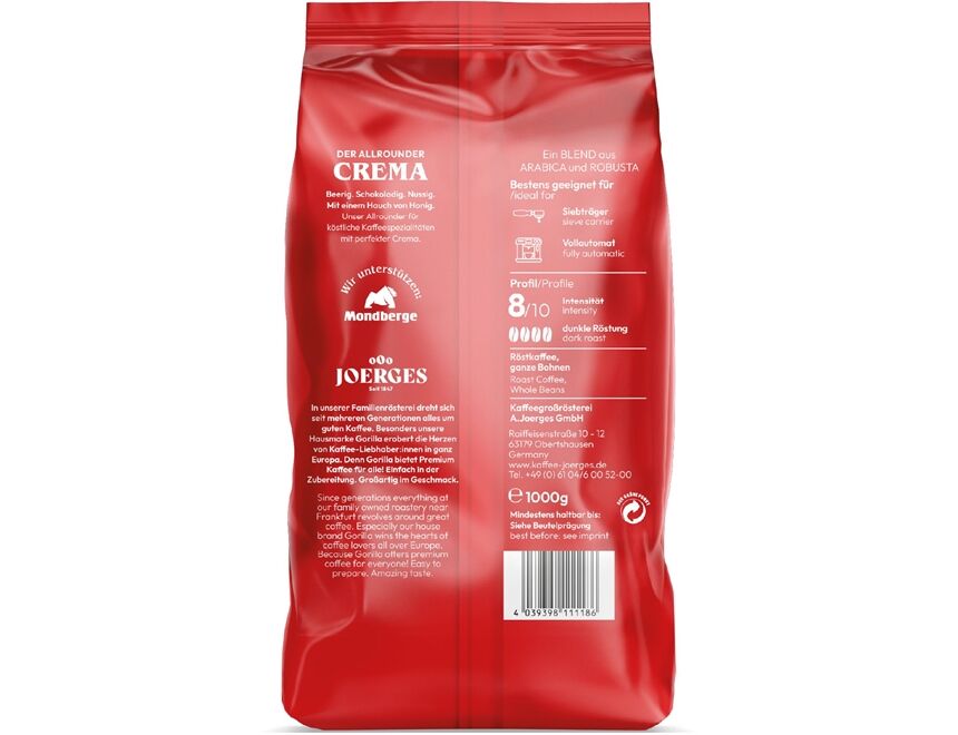 joerges GORILLA SUPERBAR CREMA