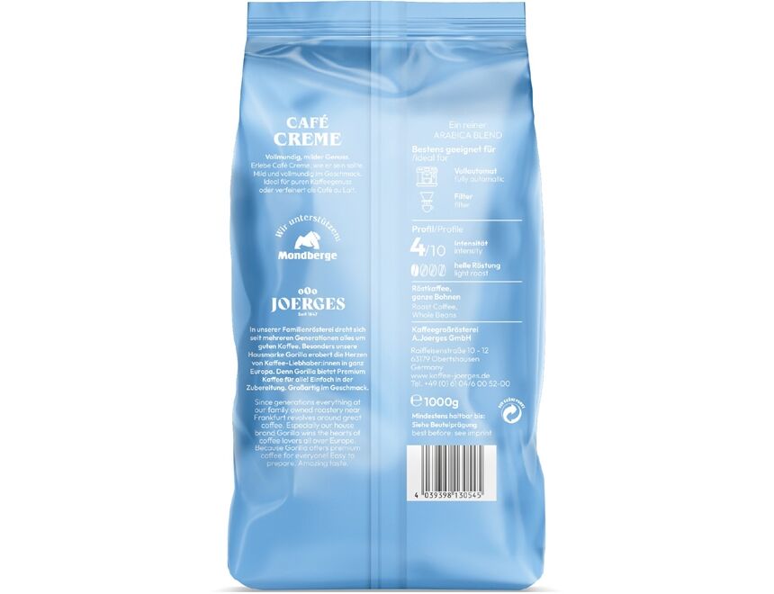 joerges Gorilla Café Creme (1.000 g)