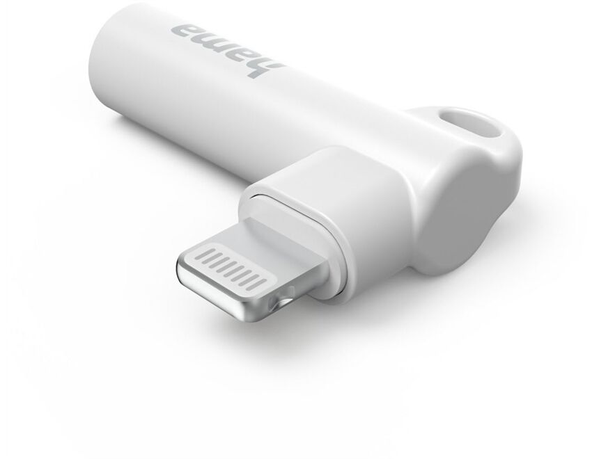 Hama 201700 Aux-Adapter Lightning>3,5-mm-Buchse