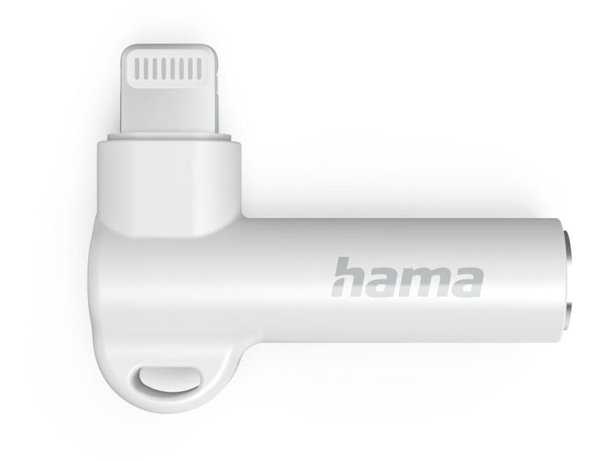 Hama 201700 Aux-Adapter Lightning>3,5-mm-Buchse