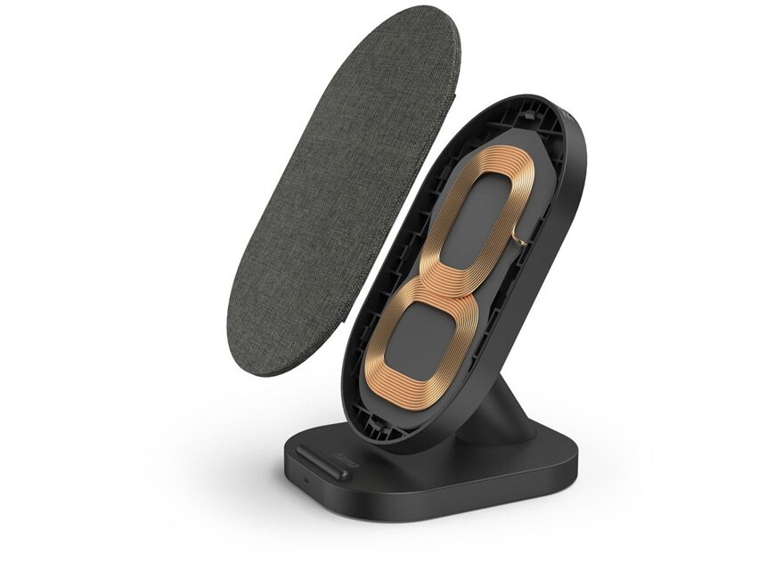 Hama 201685 Wireless Charger QI-FC10S-Fabric