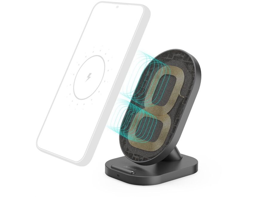 Hama 201685 Wireless Charger QI-FC10S-Fabric