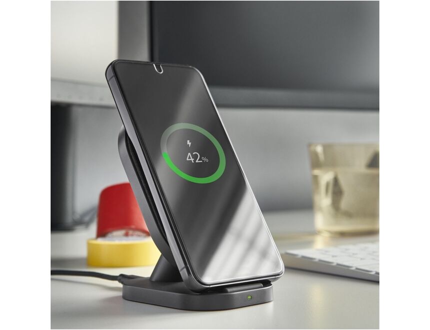 Hama 201685 Wireless Charger QI-FC10S-Fabric