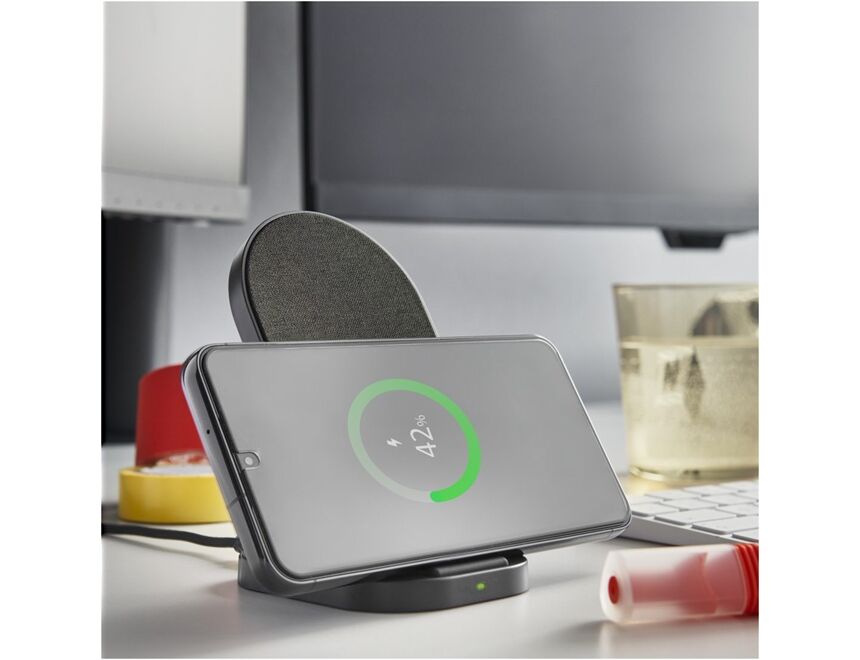 Hama 201685 Wireless Charger QI-FC10S-Fabric