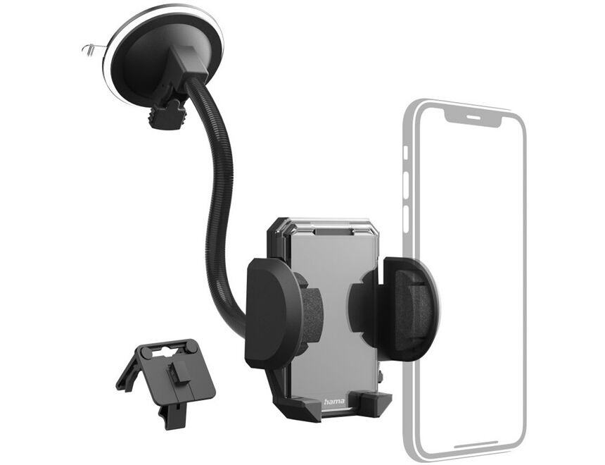 Hama 201521 2in1 Auto-Handyhalterung Set Multi