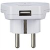 Hama 223475 Reiseadapter USB (Welt>Europa)