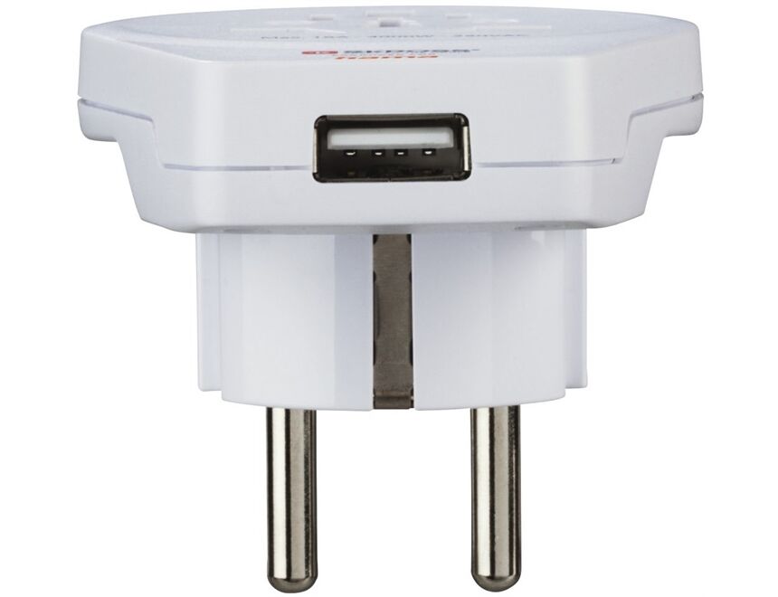 Hama 223475 Reiseadapter USB (Welt>Europa)
