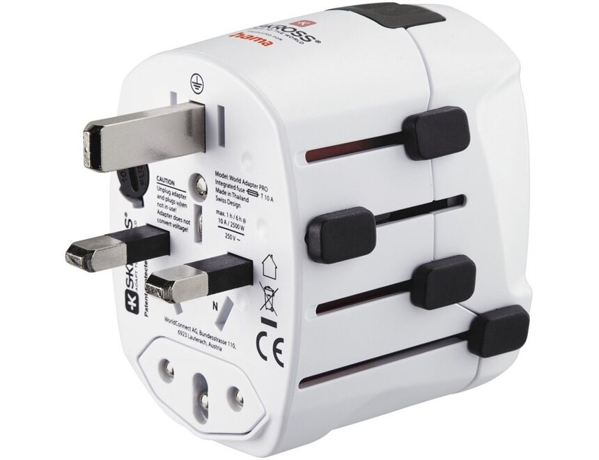 Hama 223471 Weltreiseadapter World Travel Pro