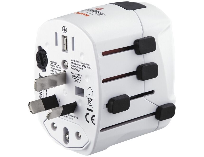 Hama 223471 Weltreiseadapter World Travel Pro