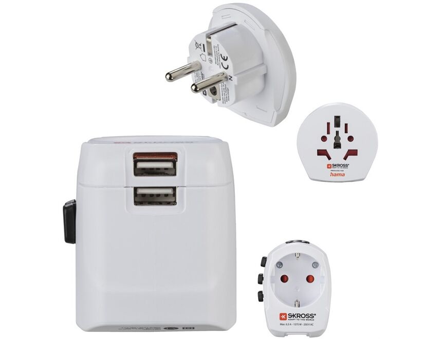 Hama 223474 Weltreiseadapter Set World Travel