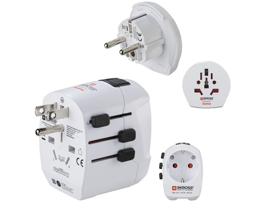 Hama 223474 Weltreiseadapter Set World Travel
