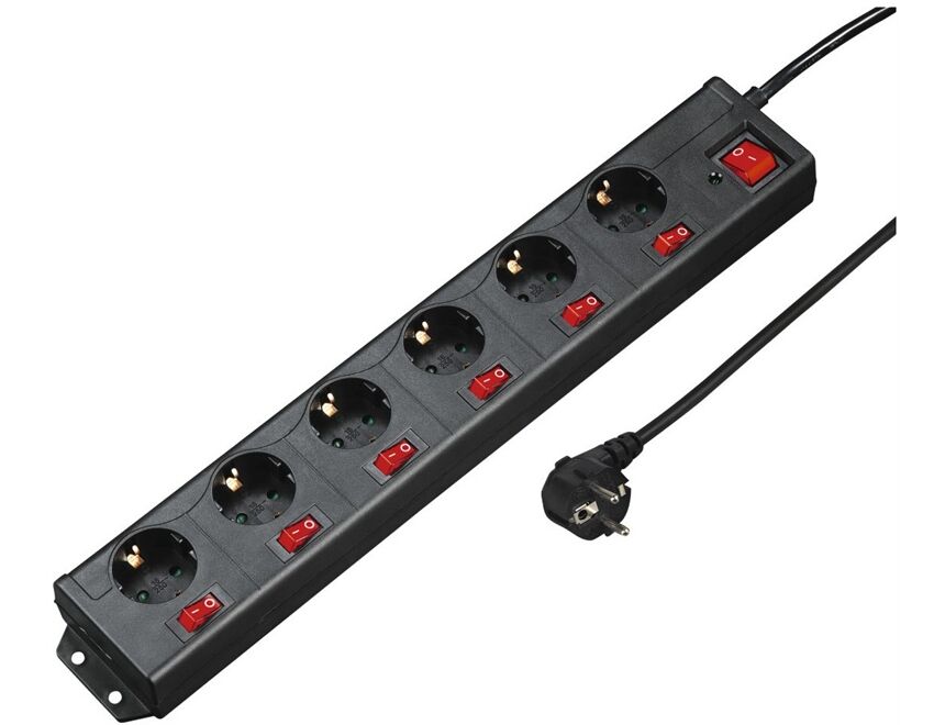 Hama 223160 Steckdosenleiste 6-fach (1,4m)