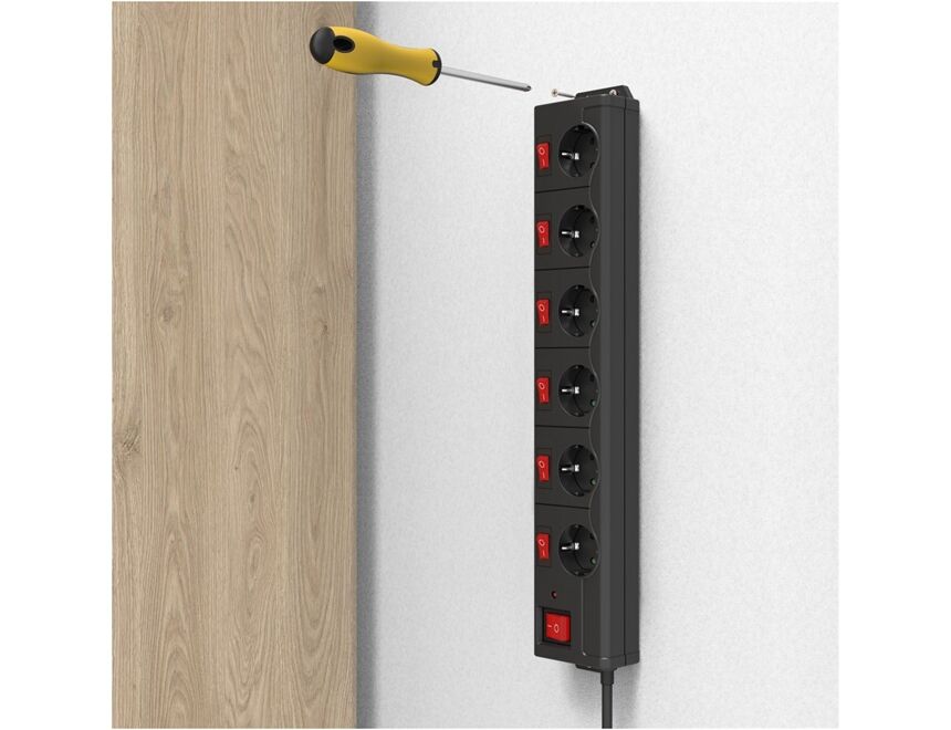 Hama 223160 Steckdosenleiste 6-fach (1,4m)