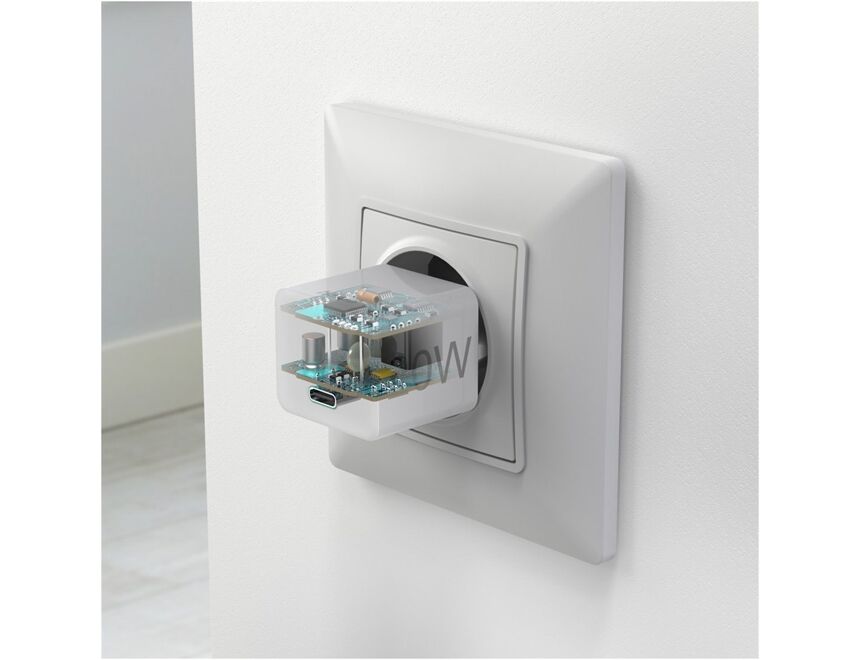 Hama 201650 Mini-Schnellladegerät USB-C (20W)