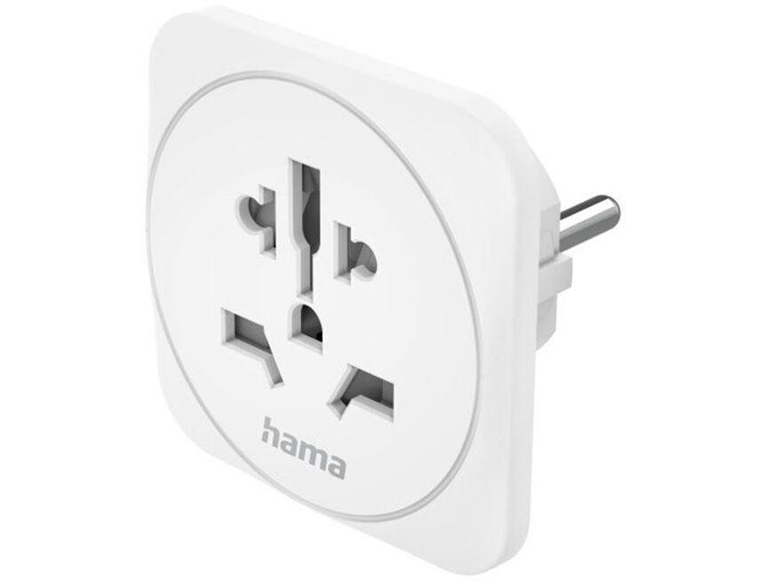 Hama 223455 Reiseadapter (Welt>Europa)
