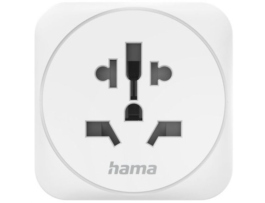 Hama 223455 Reiseadapter (Welt>Europa)