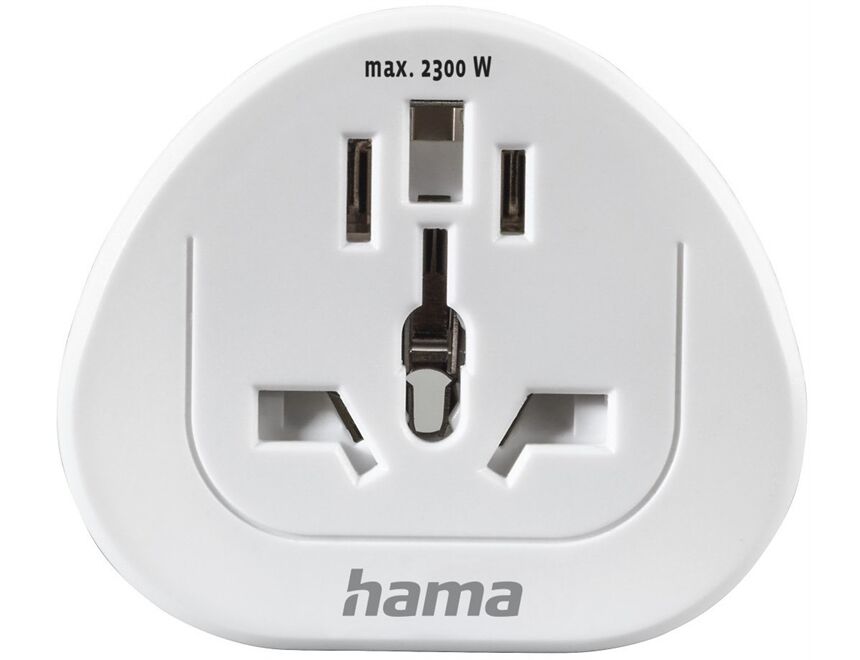 Hama 223455 Reiseadapter (Welt>Europa)