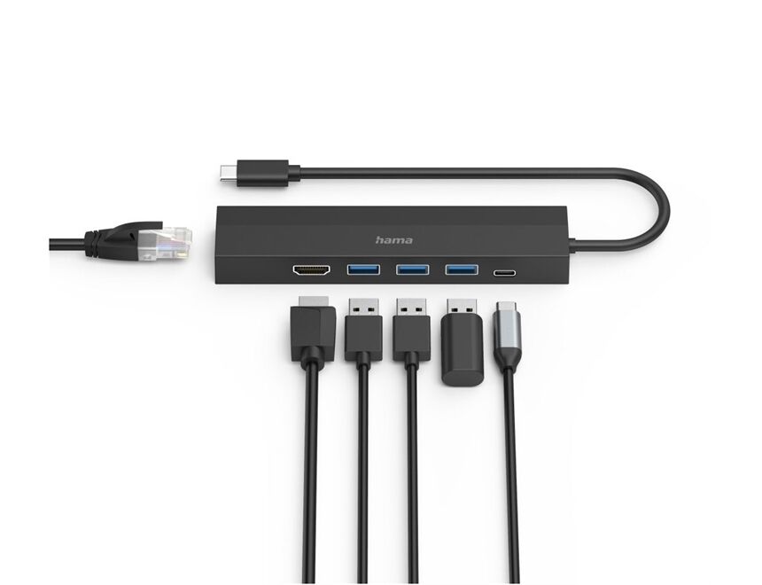 Hama 200144 USB-C-Hub 6 Ports
