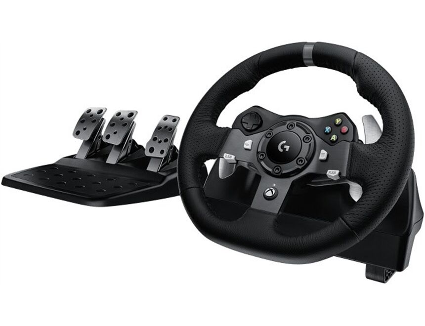 Logitech G920 Driving Force + Headset