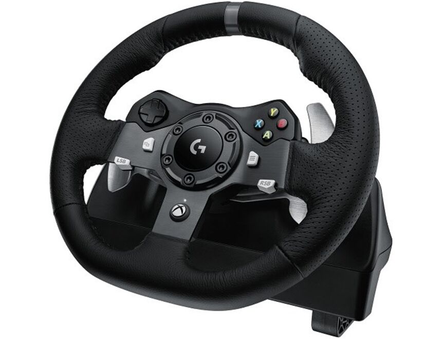 Logitech G920 Driving Force + Headset