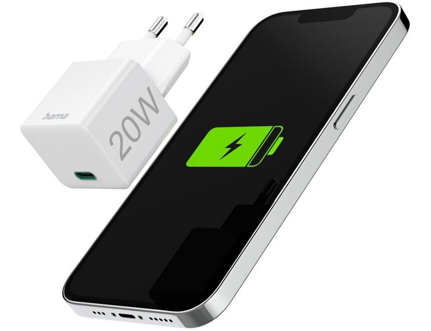 Hama 201840 Schnellladegerät USB-C (20W)