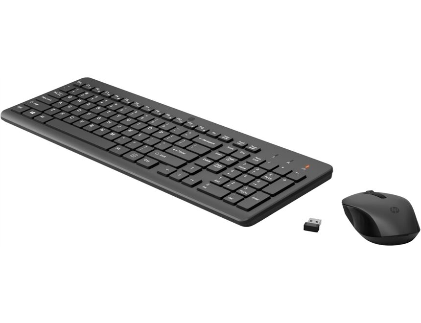 HP Tastatur-Maus-Set 330 kabellos schwarz