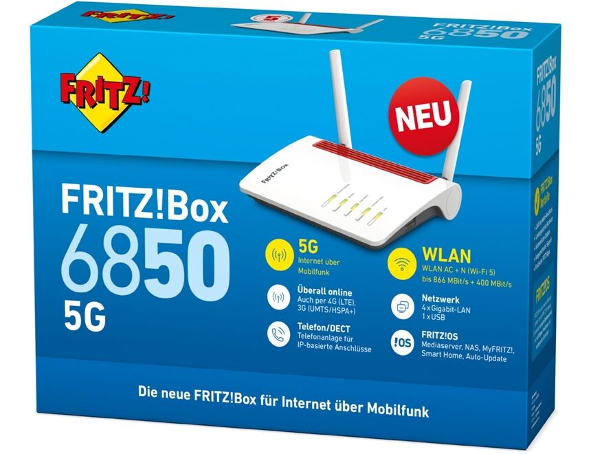 AVM FRITZ!Box 6850 5G