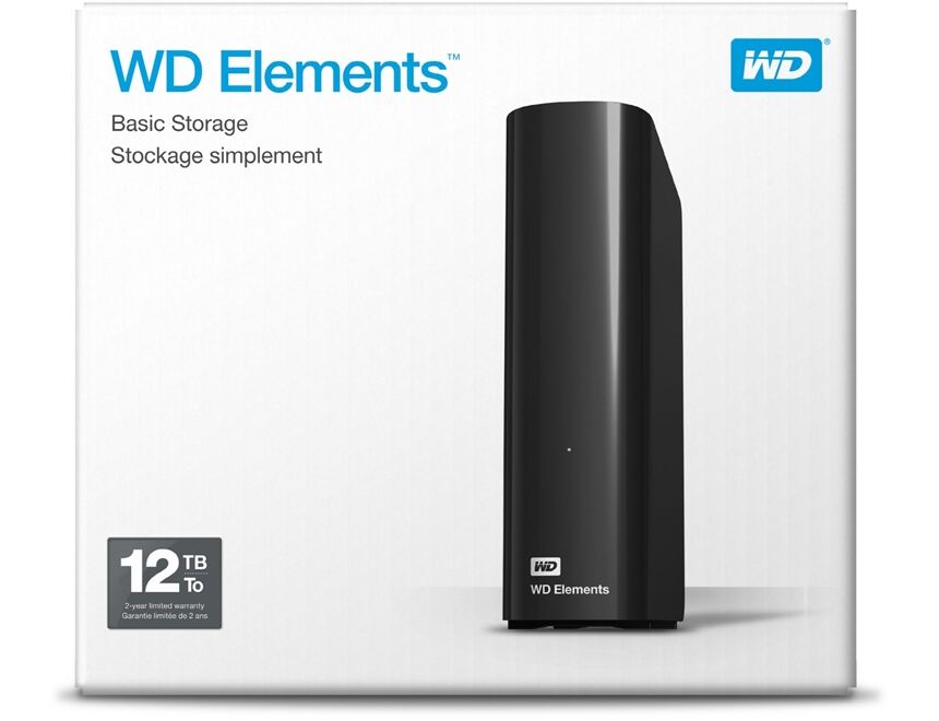 Western Digital WD Elements Desktop USB 3.0 (12TB)
