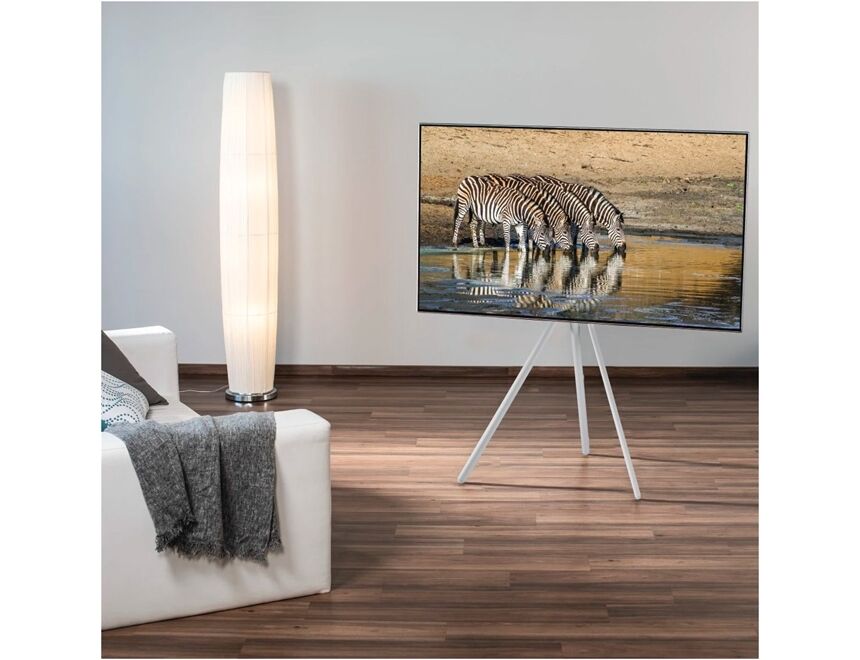 Hama 220871 TV-Ständer, höhenv., 191 cm, 40 kg