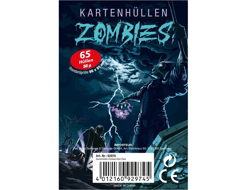 AKTRADE Kartenhüllen Zombies 65er Pack