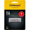 Intenso Alu Line USB-Stick 2.0 (8GB) silber