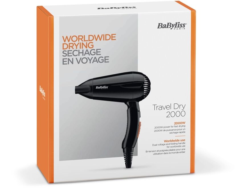 Babyliss 5344E Travel Dry 2000
