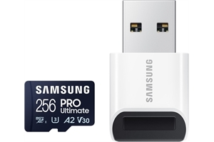 Samsung microSDXC PRO Ultimate (256GB) mit Adapter