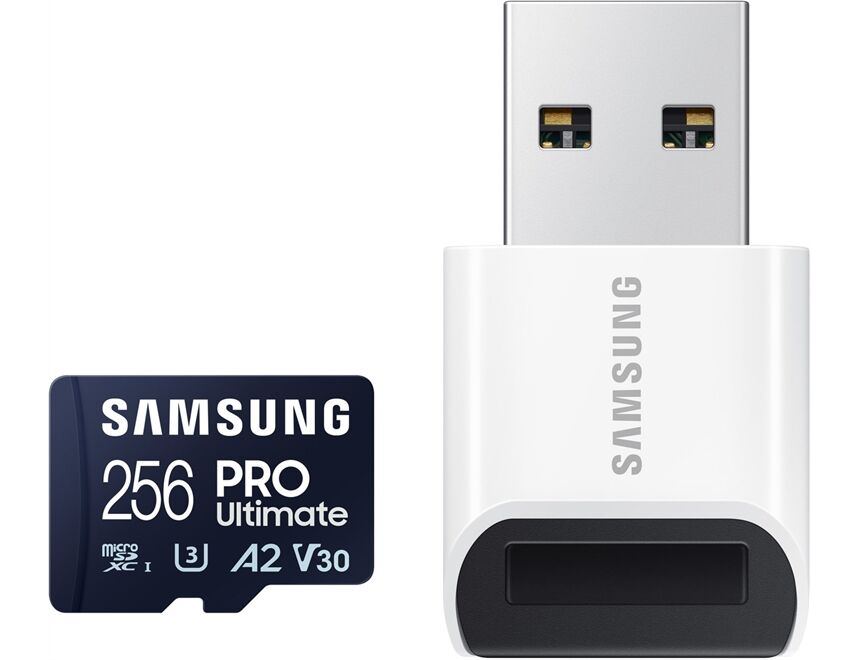 Samsung microSDXC PRO Ultimate (256GB) mit Adapter