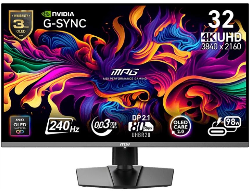 MSI MPG 322URXDE QD-OLED
