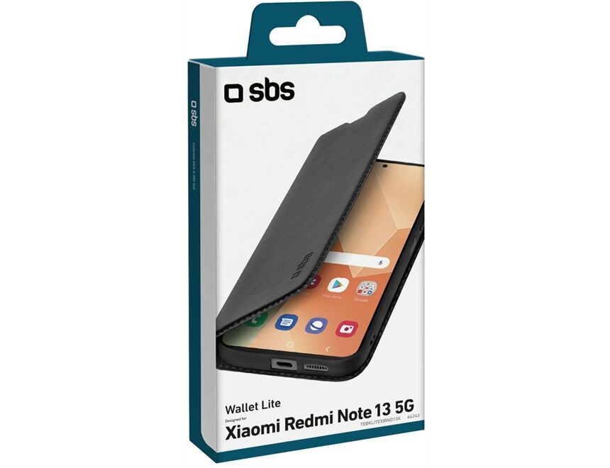 SBS Wallet Lite Bookcase für Xiaomi Redmi Note 13 5G