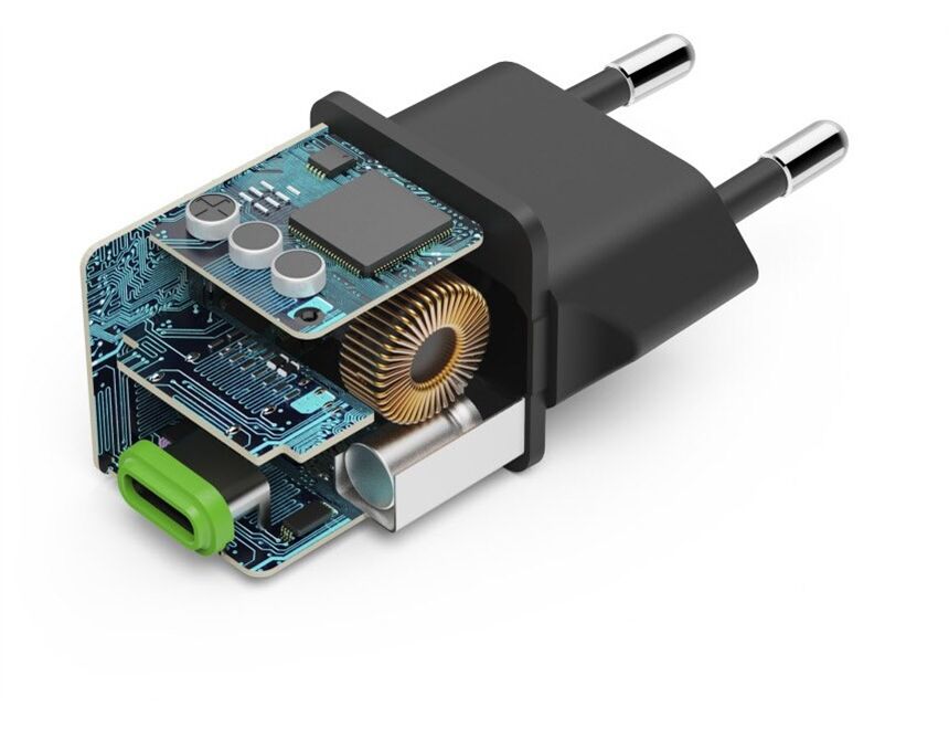 Hama 201984 Super-Mini-Schnellladegerät (20W)