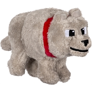 MATTEL 70131 Minecraft Wolf Plüsch (20cm)